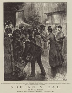 Adrian Vidal, by W E Norris by Frederick Barnard